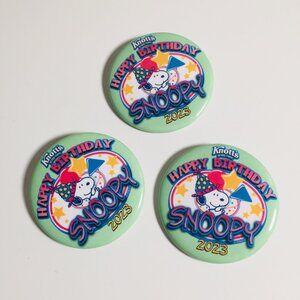 Knotts Berry Farm Happy Birthday Snoopy Pins